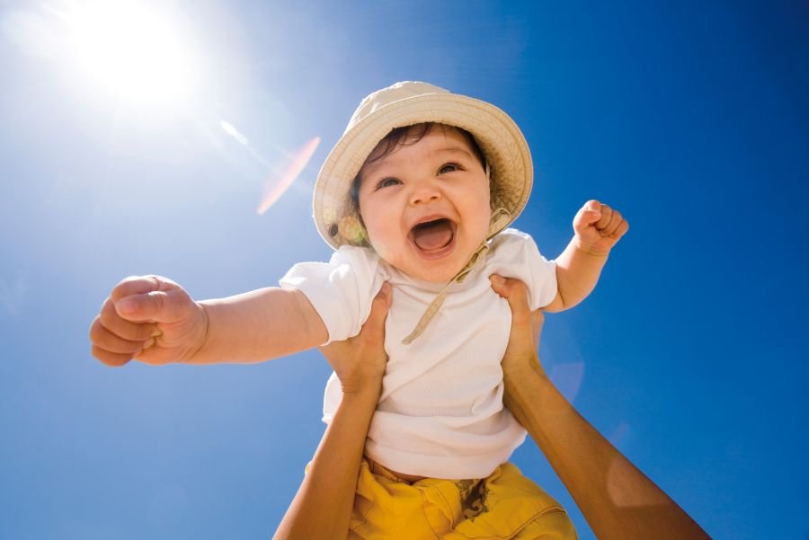 Pinkimono Girl's Tips On Little Kid Exercise - Take Your baby "Flying"