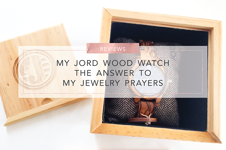 My JORD Wood Watch The Answer To My jewelry Prayers