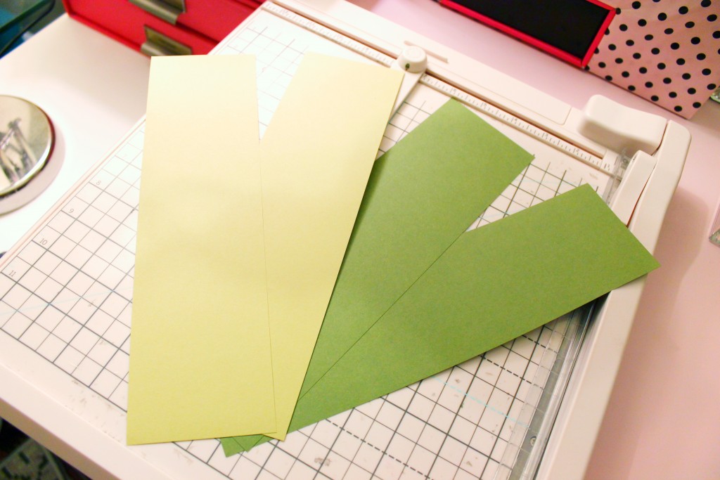 Strips of Paper For Grass For Personal Zoo